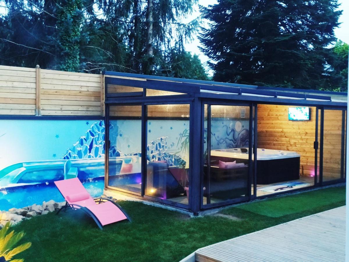 Logement Atypique Bien Etre Au Coeur De La Nature 캥페르 외부 사진